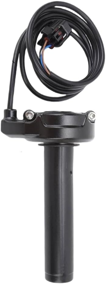 Throttle Handle with Rolling Bearing 22mm Throttle Accelerator Soft ABS Handle Grips Compatible with Light Bike
