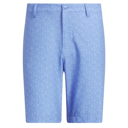 adidas Bermuda de golfe masculina Ultimate365 estampada de 22,8 cm