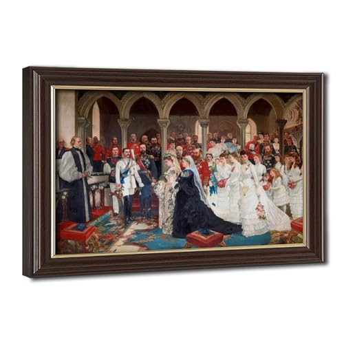 Impression sur toile The Marriage of Princess Beatrice pour décoration murale