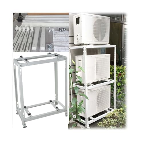 Wspornik klimatyzatora Wspornik skraplacza Bez wiertarki Uchwyt podtrzymujący klimatyzator Wspornik nośny 204 kg Nośność dla systemów pomp ciepła Mini Split Air Conditioner. Łatwy w instalacji