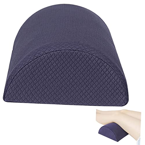 HOMOCONO Half Cylindrical Leg Pillow Cuddle Leg Cushion Feet Support Pillow Bolster Knee Pillows Comfort Bolster Wedge Pillow Waist Rest Cushion Decor Lumbar Pillow Polyester Cotton
