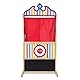 Melissa & Doug - Deluxe Puppentheater (robuste, Nicht kippende Basis, Plüschvorhänge, 132 cm hoch x 46 cm breit x 63 cm lang, tolles Geschenk für Mädchen und Jungen