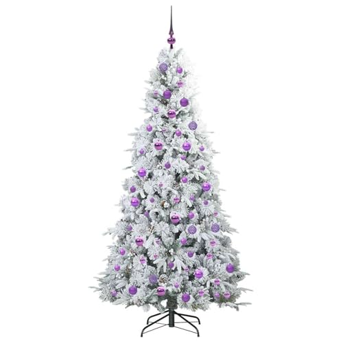 Árbol de Navidad con cono de PVC y PE de 180cm con luces LED cálidas USB 5