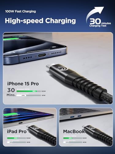 Aioneus Power Bank Portátil 10000mAh con Cables Integrados miniatura 4