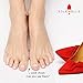 Solewells Shoe Inserts for Blister Prevention, High Heel Foot Pads, Thin Ball of Foot Cushions for Women, Soft Gel Toe Loops Sleeves, Shoes Too Big Inserts, (1-Pair Insoles) for Dress Shoes