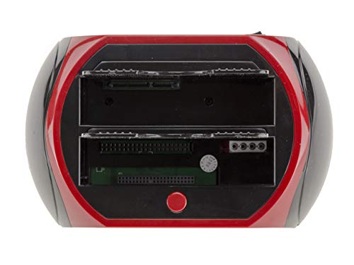Docking Station para Discos Duros SATA e IDE con Fuente de Alimentación Externa de 2A 2