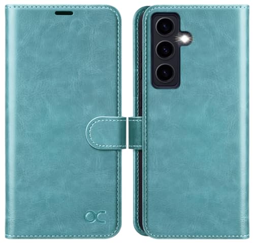 OCASE Coque Samsung Galaxy S24 Plus, Antichoc TPU Housse Samsung S24+ 5G Cuir PU Portefeuille Etui [RFID Blocage] [Fentes pour Cartes] Coque pour Galaxy S24 Plus (6,7...