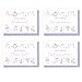 Druibof 13 PCS Bridesmaid Proposal Cards with Envelope Will You Be My Bridesmaid Maid of Honor Flower Girl Matron of Honor Gifts for Bridesmaid Bridal Shower (Purple)