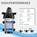 WASSERMANN Water Pressure Pump 115 Volt AC 4.0GPM 55PSI,Water Pump Self Priming Diaphragm Pump with Pressure Switch for Kitchen Bathroom Marine Yacht Garden