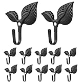 Installation rapide : chaque kit de fixation murale comprend toute la quincaillerie nécessaire pour installer solidement les crochets muraux uniques, vous permettant de profiter des d'un porte-clés décoratif sans effort. crochet mural robuste et rétro