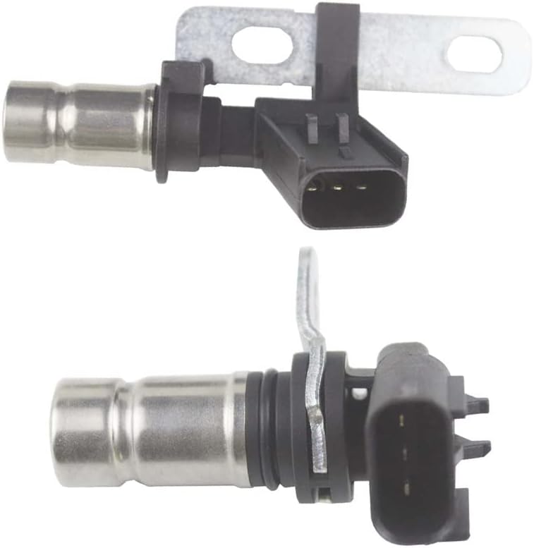 2pcs Crankshaft + Camshaft Position Sensor Kits for 2002-2004 Jeep Liberty 2.4L; 2.4L Jeep Wrangler 2003-2005; 2003 2005 Jeep TJ 2.4L