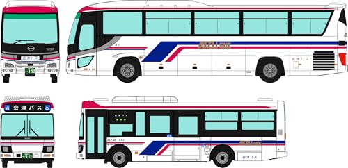 トミーテック (TOMYTEC) ザ・バスコレクション バスコレ 会津バス2台セット ジオラマ用品 337966
