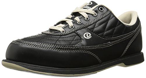 Dexter Turbo II Wide Width Bowling Shoes, Black/Khaki, 10 (B2112-1)
