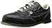 Dexter Turbo II Wide Width Bowling Shoes, Black/Khaki, 10