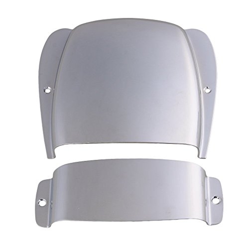 Lyws Zinc Alloy Pickup & Bridge Plate Cover Set For Jb Electric Bass Guitar (Chrome) #TOP1