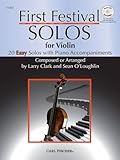 BF68 - First Festival Solos for Violin (with Piano Accompaniments) BK/CD