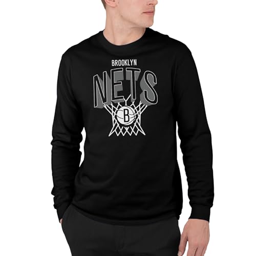 Camiseta de manga larga NBA Nothing But Net de Junk Food para hombre y mujer