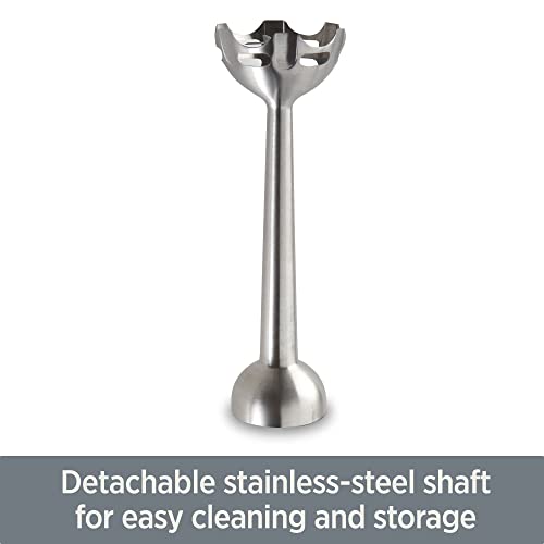 All-Clad Stainless Steel Immersion Blender, 600-Watts, Easy To Clean Detachable Shaft, Variable Speed Control Dial, Turbo Function, Hand Blender Kz750D42 #TOP5