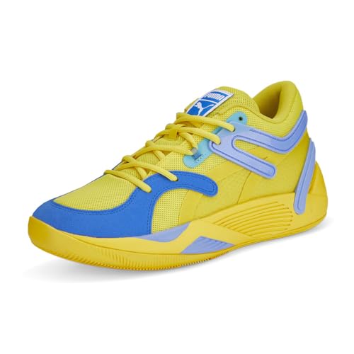 PUMA Mens TRC Blaze Court Basketball Sneakers Shoes - Yellow2