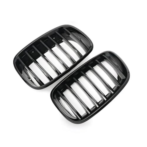 Calandre avant noir brillant pour BMW X5 E70 et X6 E71 de 2007 à 2013 - 7