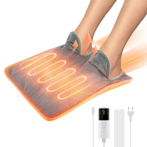 KBIBCK Fußwärmer Elektrisch, Fusswärmer Elektrisch, Elektrischer Fußsack, Elektrischer Fußwärmer mit 9 Temperaturstufen & 4...