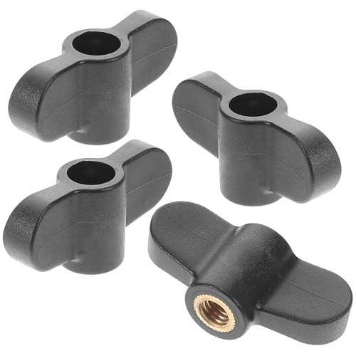 Kit 4 piezas accesorios para set de batería con tuercas y perillas miniatura 1