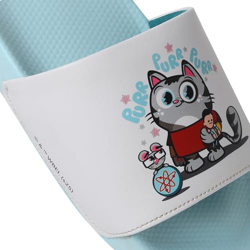 Image of YOHO Sliders for Women | Comfortable and Lightweight Slides | WB Cartoon & Comic Characters: Tom & Jerry, Big Bang Theory, Friends, Games of thrones and Wonder Woman Footwear for Girls