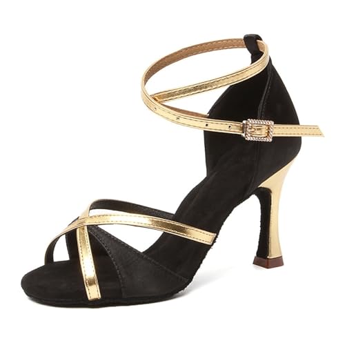 Chaussures de danse latine à talons hauts pour femmes et filles