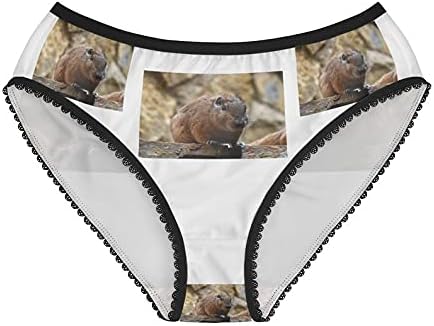 African Gundi Comb Rat Panties, African Gundi Comb Rat Underwear, Briefs, Cotton Briefs, Funny Underwear, Panties For Women