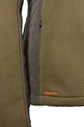 HUBERTUS Damen Fleece Jagdjacke Oliv Braun (L)