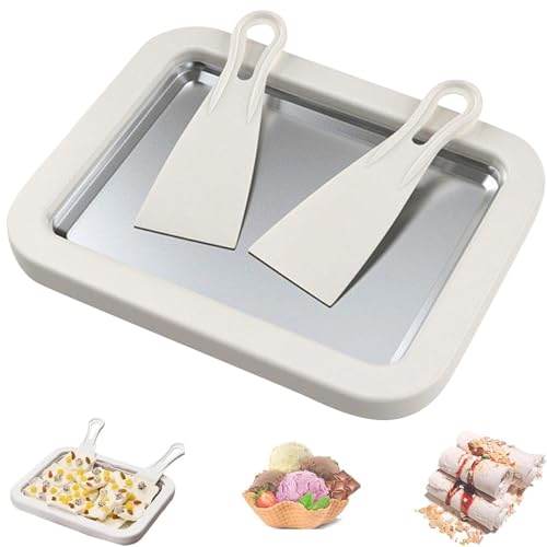 Máquina de hacer rollos de helado instantánea, máquina de helado enrollada, máquina de helado de punto dulce para helado casero, softserve, helado, sorbete y yogur congelado