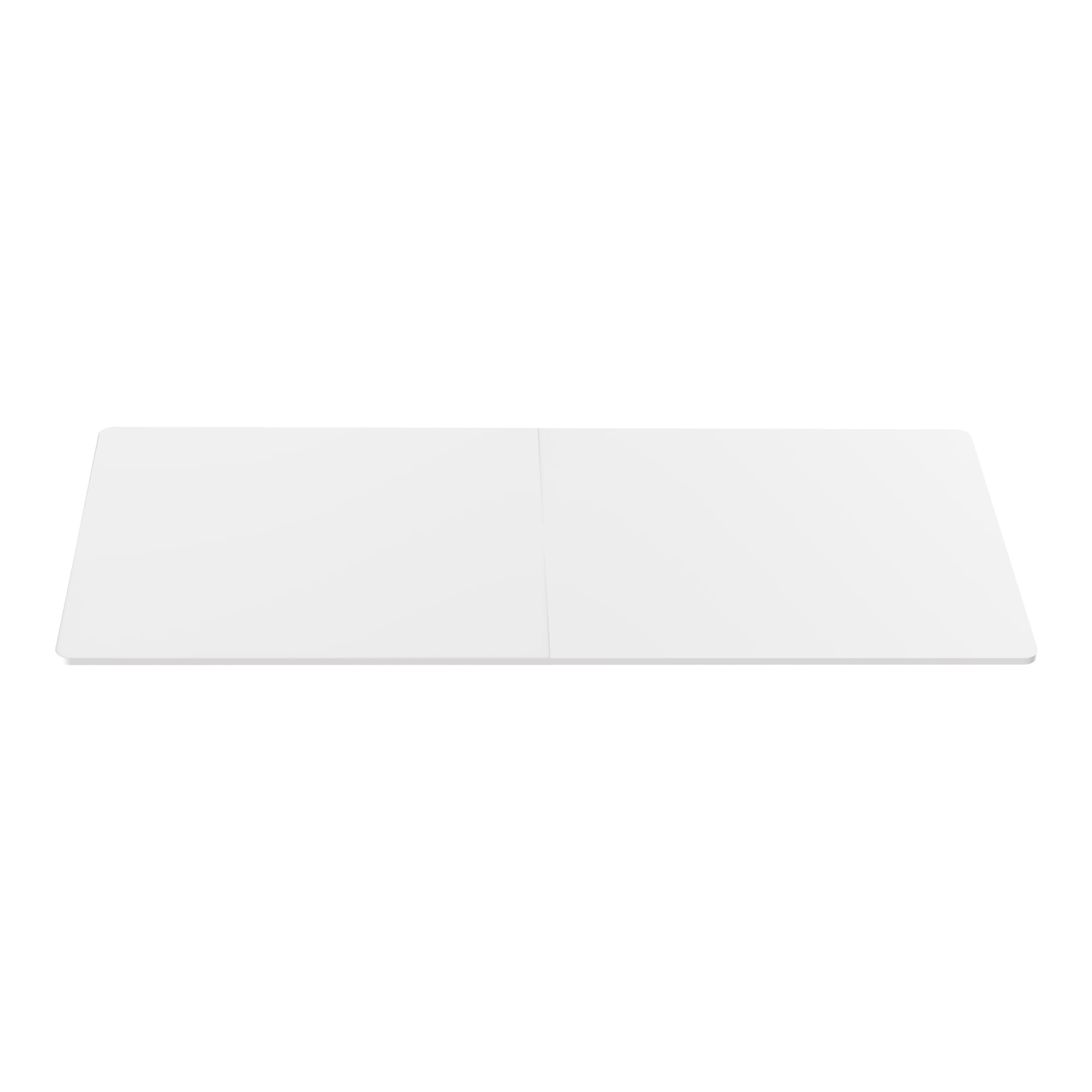 pro.tec Piano per Tavolo Fai da te Tavola Rettangolare DIY per Scrivania Tavolo da Pranzo Cucina Postazione di Lavoro su Misura Piano Tavolo 180x80 cm Bianco