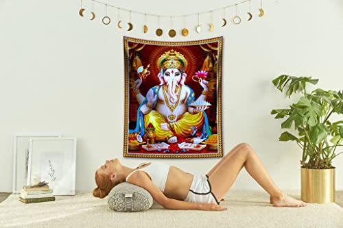 Painel Tela Ganesha Branco - Banner Bandeira