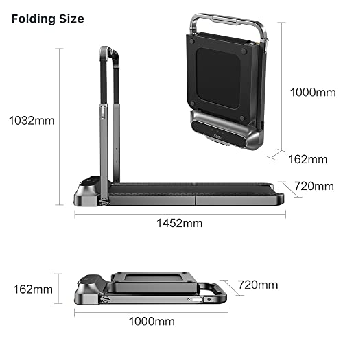 Image of Walking Mat Folding Treadmill Walking Running Two-in-one Treadmill Home Fitness Equipment Table Treadmill