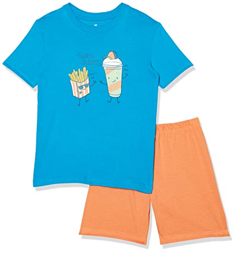 Pijama meia manga, Menino, Hering, Azul Médio,14