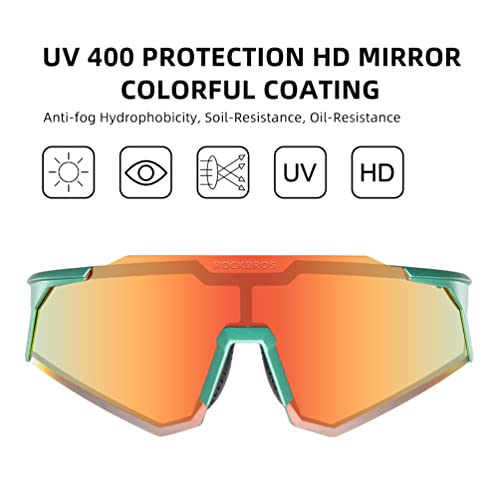 Image of ROCKBROS Polarized Sunglasses for Men Women UV Protection Cycling Sunglasses Sport Glasses