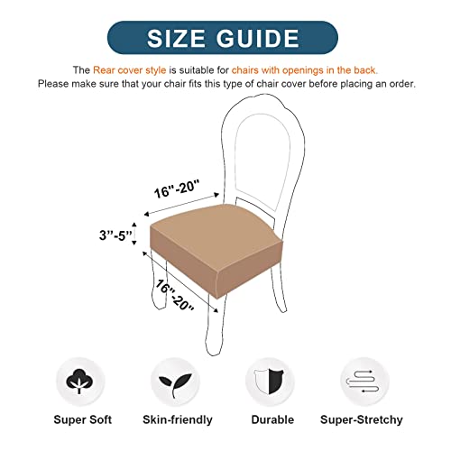 Genina Waterproof Seat Covers For Chairs Seat Covers For Dining Room Chair Slipcovers Kitchen Chair Covers Dining Chair Covers #TOP3