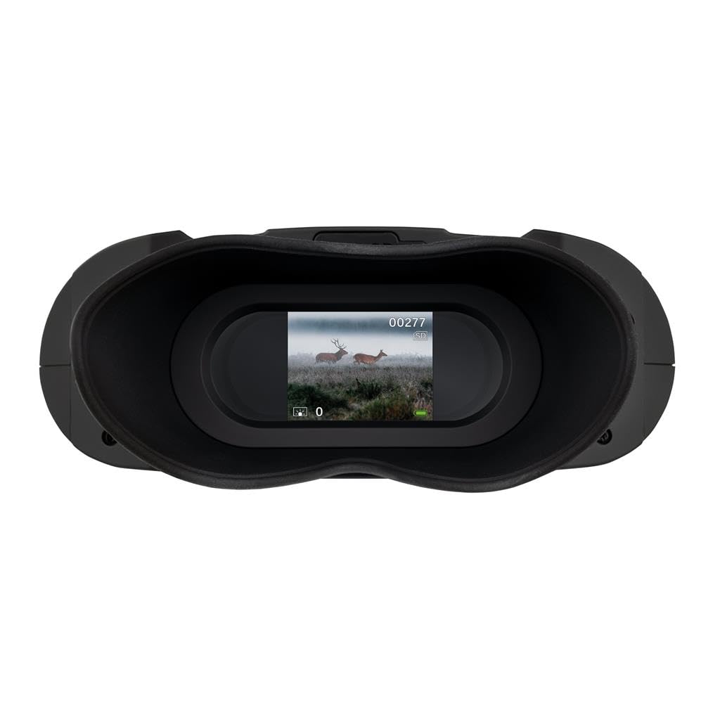 DÖRR ZB-200 PV | Binokulares Nachtsichtgerät | Digitales Nachtsichtfernglas | Foto- & Videoaufnahme | 500m Reichweite | Infrarotbeleuchtung | 2X Digitalzoom | LCD-Sucher