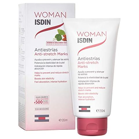 ISDIN WOMAN Anti-stretch marks cream (250ml) | Recommended to help prevent and diminish stretch marks Cover