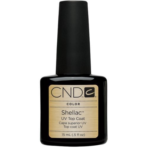 CND Shellac Top Coat Tamaño 0.5 oz (nuevo tamaño grande) -15 ml Cuidado Corporal/Belleza Cuidado/Bodycare/beautycare