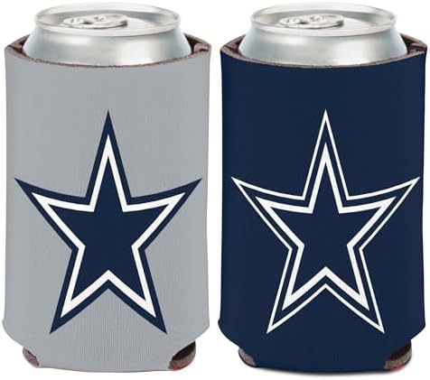 Dallas Cowboys Logo 2-Sided Can Cooler