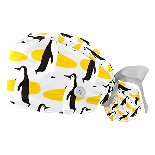 Chapeaux bouffants et casquettes de travail ajustables JDEZ pour femmes et hommes