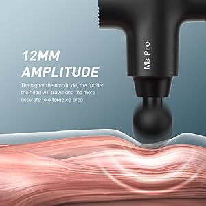 Opove M3 Pro 2 Massage Gun Deep Tissue for Workout Recovery, Black — photo 2 of 6