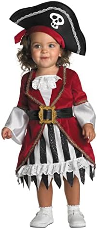 Disguise Infant Costume Pirate Princess, 12-18 Months