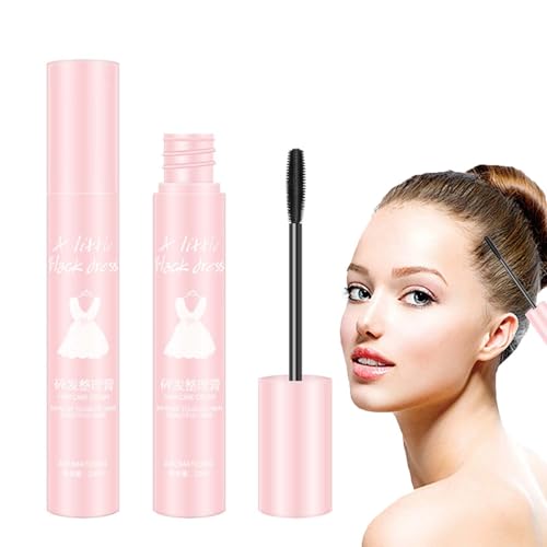 Barra de acabado para el cabello de bebé, 2 unidades, gel de acabado natural refrescante para mujeres, antiencrespamiento roto, barra de gel suave, no greasy y ligero