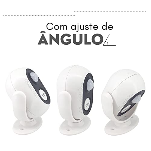 Sensor Detector Presença Segurança Sonoro Voz Alerta Loja