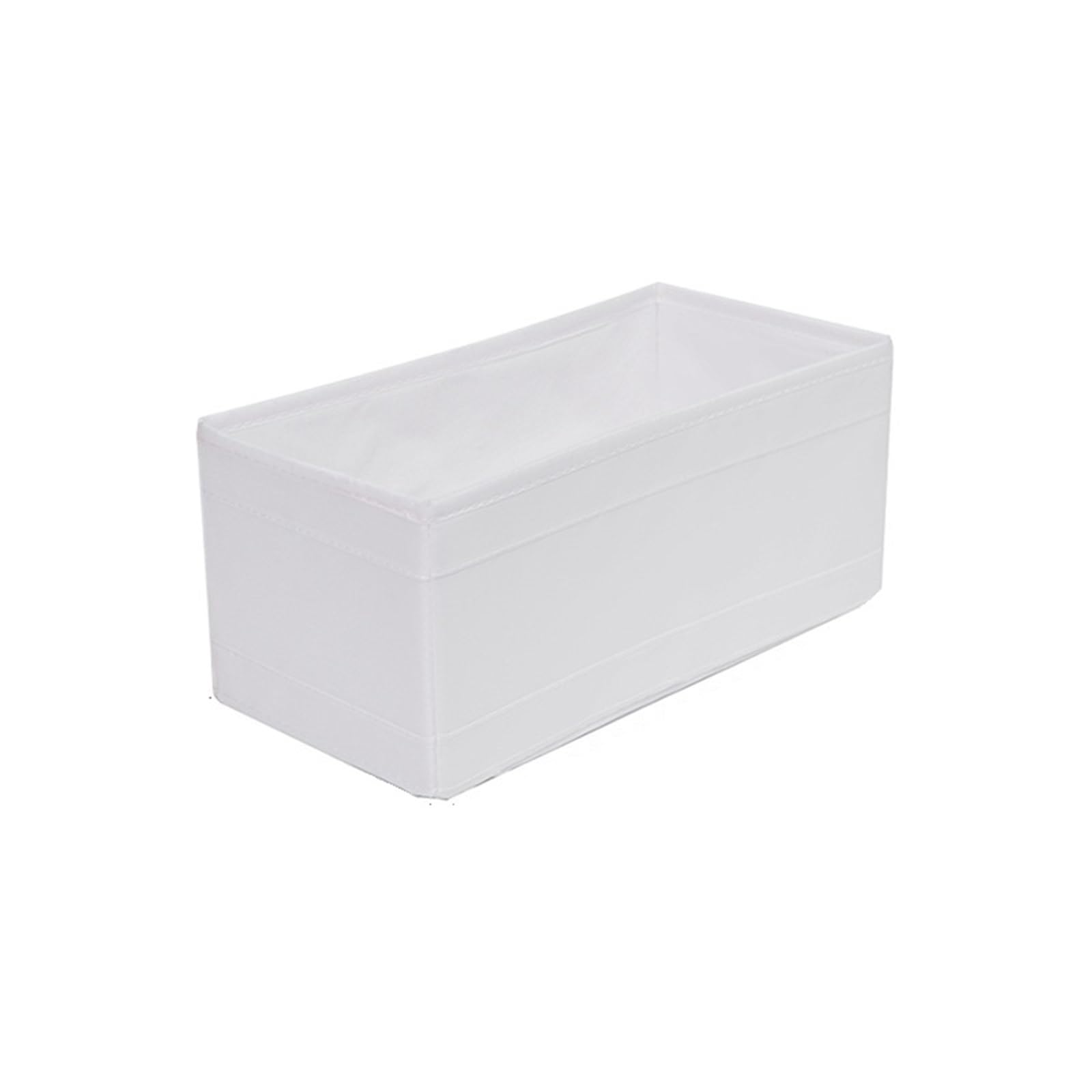 ZHSOAO 2 Pcs Oxford Drawer Organizer Box for Underwear Clothes Storage Bra Socks Foldable Closet Boxes Desk for Bras, Socks, Underwear(M)