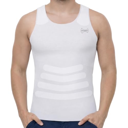 Image of dermawear Men Breezeology Zenrik Chest and Abdomen Shapewear Vest