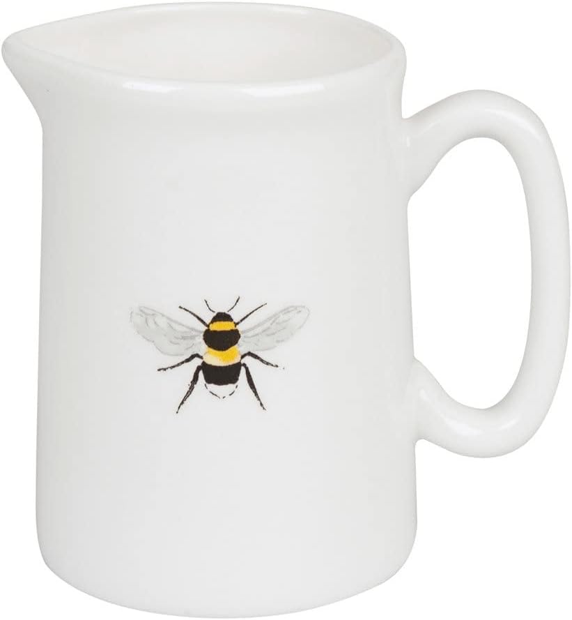 Sophie Allport Bees Solo Jug, Fine Bone China, Gift Box, Dishwasher Safe (Mini, 140ml