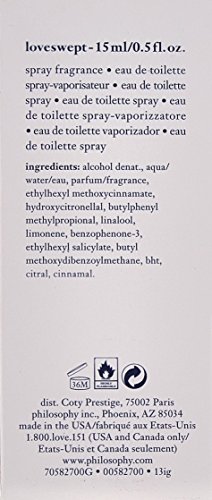 Philosophy Loveswept Eau De Toilette, 0.5 Fl. Oz #TOP2